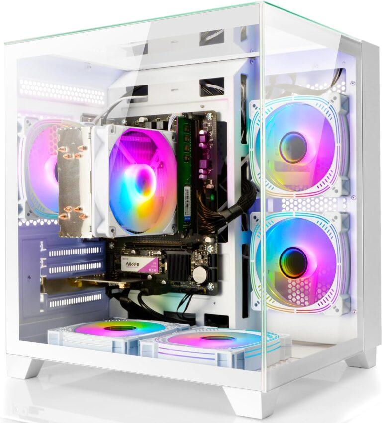 12 Best Gaming PC Under 500 In 2026 Tested Reviewed LXZ Desktop PC Computer Ryzen 5 5600GT 768x851 