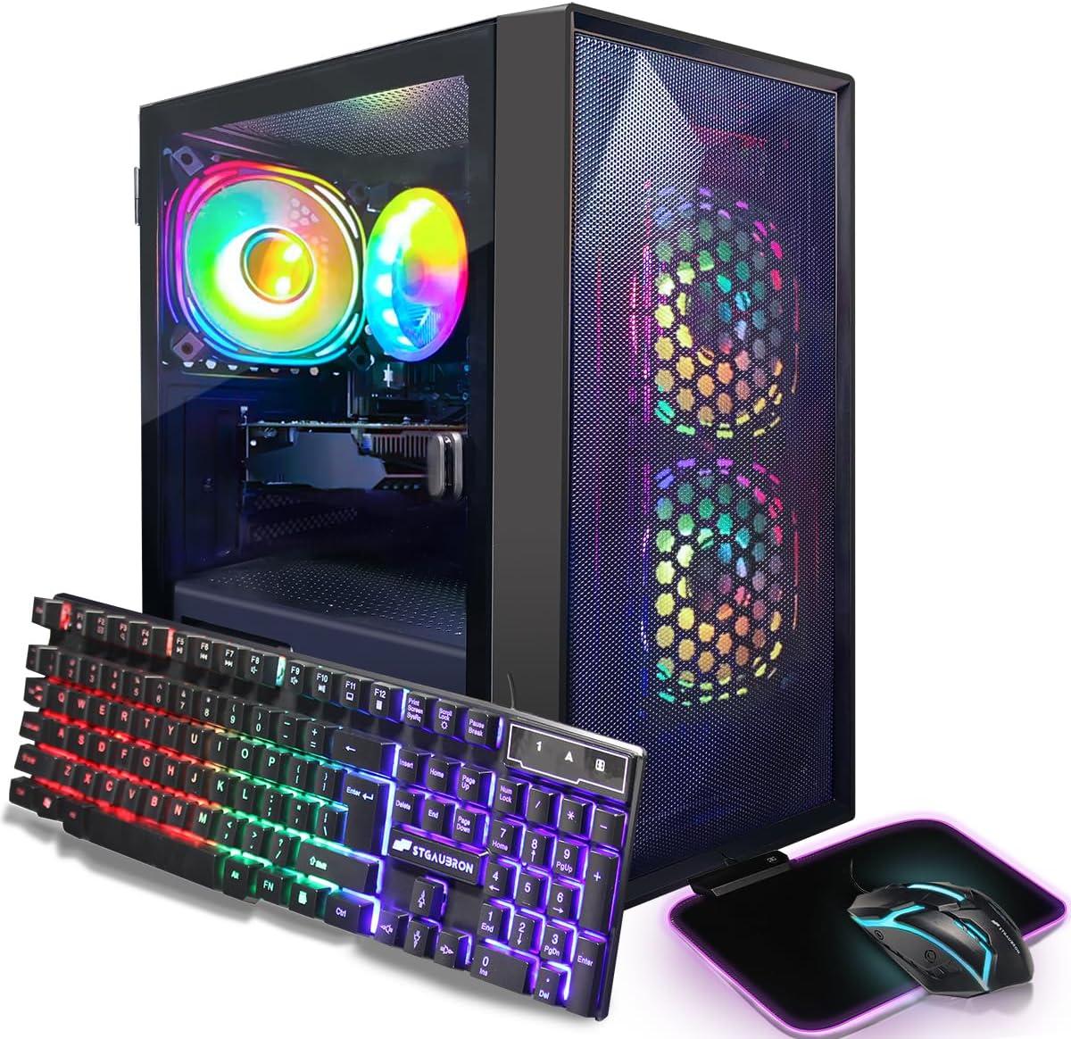 12 Best Gaming PC Under 500 In 2026 Tested Reviewed STGAubron Gaming PC Computer Desktop Intel Core I5 8600 