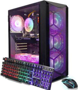 12 Best Gaming PC Under 1000 In 2026 Tested Reviewed STGAubron Gaming PC Computer Desktop Intel Core I7 8th Gen Up 260x300 