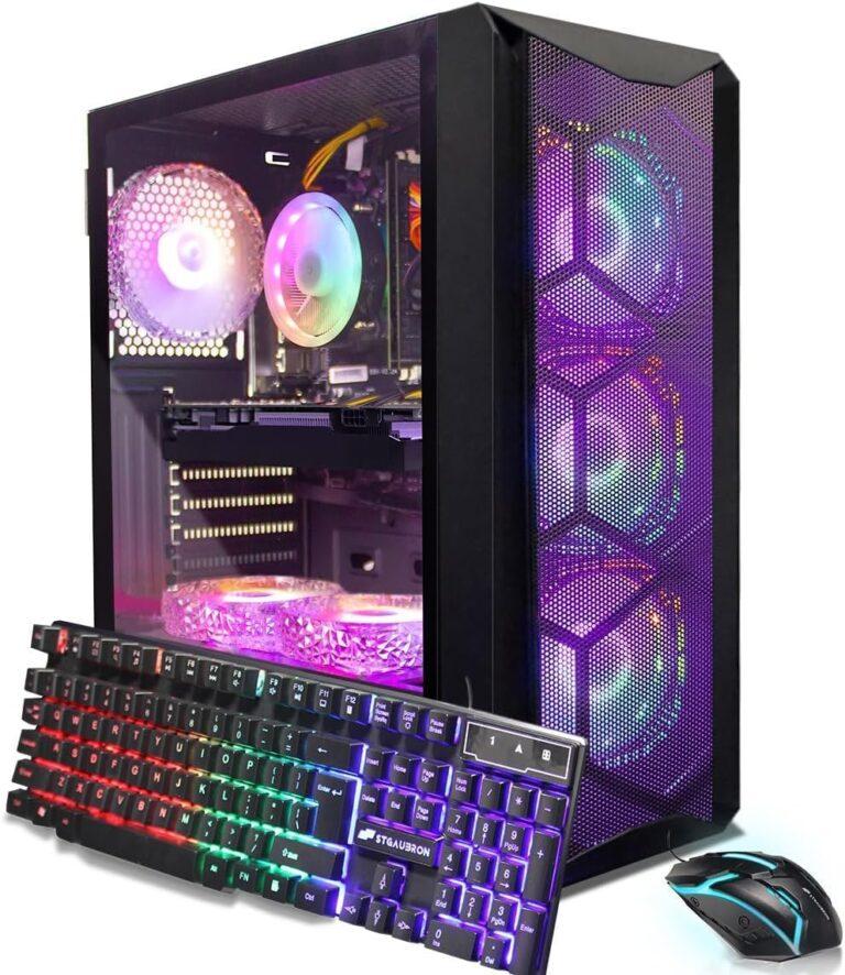 12 Best Gaming PC Under 1000 In 2026 Tested Reviewed STGAubron Gaming PC Computer Desktop Intel Core I7 8th Gen Up 768x886 