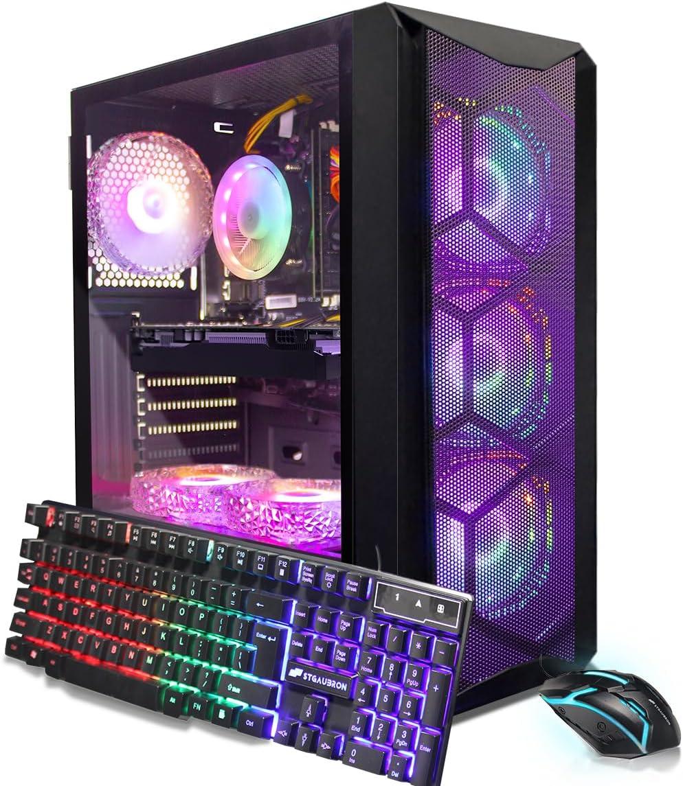 12 Best Prebuilt Gaming PC In 2026 Tested Reviewed STGAubron Gaming PC Computer Desktop 