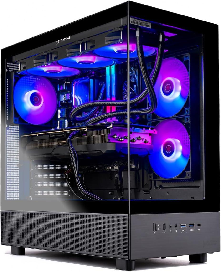 12 Best Prebuilt Gaming PC In 2026 Tested Reviewed Skytech Gaming Azure 3 Desktop PC 7 