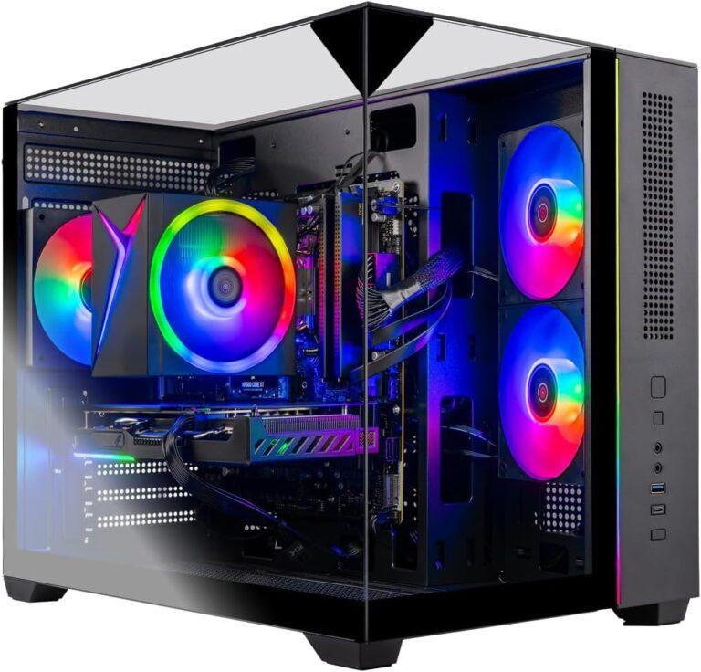 12 Best Gaming PC Under 1000 In 2026 Tested Reviewed Skytech Gaming Crystal Gaming PC Intel I5 768x736 